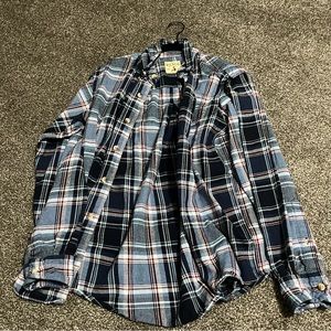 RedHead Brand Plaid Button Up Long Sleeve Shirt Women’s Flannel